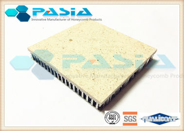 China El panel de bocadillo de aluminio del panal, chapa fina de la piedra caliza artesona resistencia de la llama proveedor