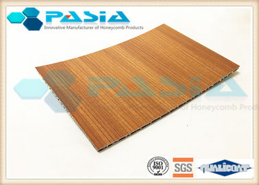 China Los paneles de imitación de madera del panal de Hexcel, los paneles de madera ligeros a prueba de choques proveedor