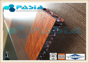China Los paneles atados HPL de la cortina del panal, los muebles ligeros artesonan bacteriano anti proveedor