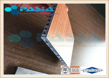 China El compuesto de aluminio del panal de la prueba de fuego artesona uso interior del panel de pared proveedor