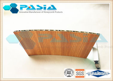 China Uso compuesto de la pared del yate de los paneles del panal de madera de la chapa resistente a la corrosión proveedor