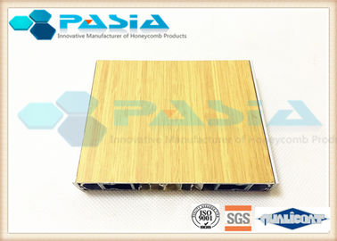 China Los paneles de pared de aluminio del panal con la resistencia ácida de la chapa de bambú del modelo proveedor