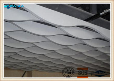 China Doble la placa de aluminio de la aduana de la superficie curvada 1100 para el pasillo constructivo proveedor
