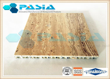 China Los paneles de alta resistencia de la piedra del panal, los paneles de techo comerciales anticorrosivos proveedor