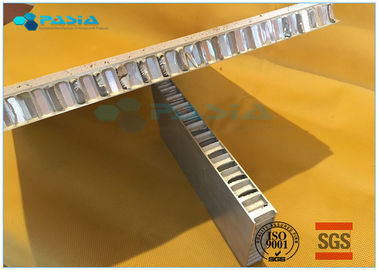 China Los paneles de piedra compuestos apoyados aluminio para el revestimiento interior 12m m antiusura proveedor