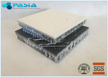 China Superficie pulida los paneles modificada para requisitos particulares de la piedra del panal del grueso para la decoración proveedor
