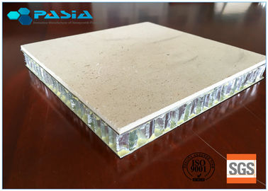 China Los paneles de la piedra del panal de la piedra arenisca, el panel modificado para requisitos particulares de la base de panal del tamaño proveedor
