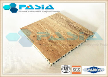 China Los altos paneles de la piedra del panal de la flexibilidad para el substrato al aire libre de la decoración AHP proveedor