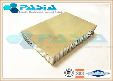 China La placa superficial cepilló los paneles de aluminio del panal grueso de 5m m/de 12m m/de 25m m proveedor