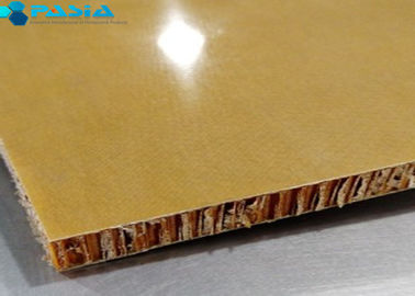 China Los paneles del panal de Aramid de la resina fenólica para el yate emparedan/el peso del techo 40g/M2 proveedor