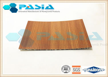 China Los paneles ligeros de imitación de bambú del panal para el lado derecho de los muebles/el canal de C sellados proveedor
