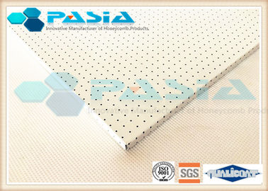 China Los paneles de suelo perforados superficiales del panal con el polvo del fluocarbono de PVDF cubierto proveedor
