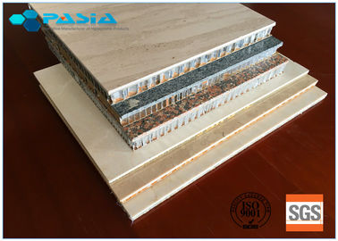 China El panel modificado para requisitos particulares del panal del revestimiento de piedra del desgaste - materiales de alto grado resistentes de la decoración de los muebles proveedor