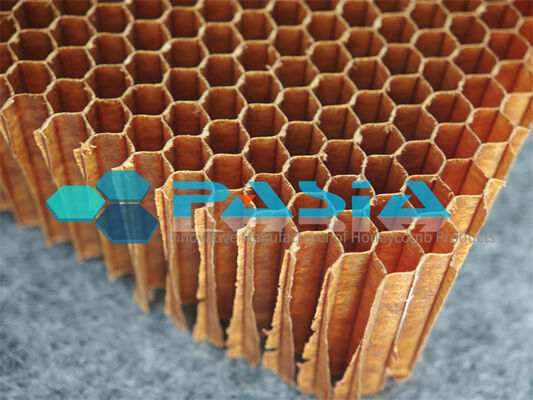 China Flex Core Aramid Honeycomb for Three D Shaped Parts Requiring Insulation and Non Conductivity proveedor