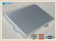 El polvo de PVDF cubrió los paneles de revestimiento de aluminio sólidos estándar/la superficie plana