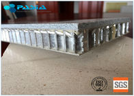 Los paneles de aluminio de piedra de mármol modificados para requisitos particulares del panal afilan 900x1500 abierto clasificados