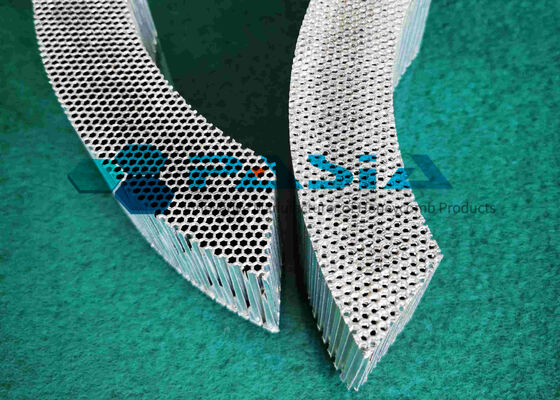 Atenuador de impacto de lámina Al5052 de estructura de panal de aluminio proveedor