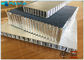 Grueso de aluminio consolidado del tablero 0.07m m de base de pared de cortina del panal del pegamento proveedor