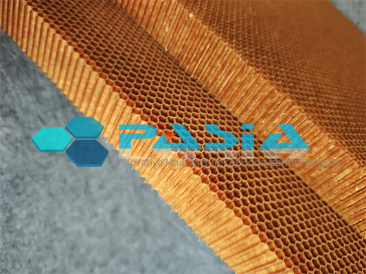 Flex Core Aramid Honeycomb for Three D Shaped Parts Requiring Insulation and Non Conductivity proveedor