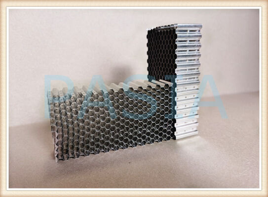 High Temperature Tolerance Low Pressure Drop EMI Shielding Stainless Steel Honeycomb Air Flow Straightener for Engine Intake Testing proveedor