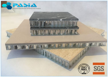 China Los paneles compuestos del panal de piedra del travertino, tamaño modificado para requisitos particulares los paneles de la base de panal fábrica
