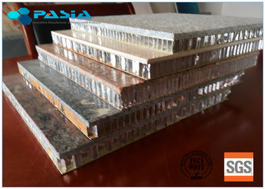 China el tejado clasificado 1200x1200 del panal artesona el plano de aluminio de piedra de mármol del panel del panal fábrica